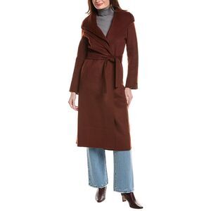 Tahari Womens  Double Face Wool-Blend Coat